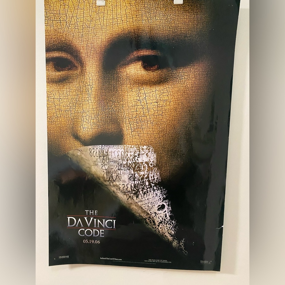 The DaVinci Code Original Movie Poster